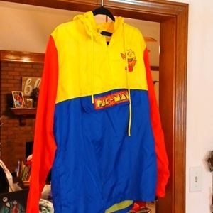 Pacman rain hooded rain jacket